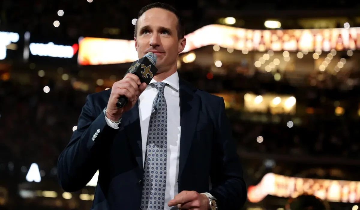 Drew Brees Makes His NBC Debut, Internet Amazed by His New Hair