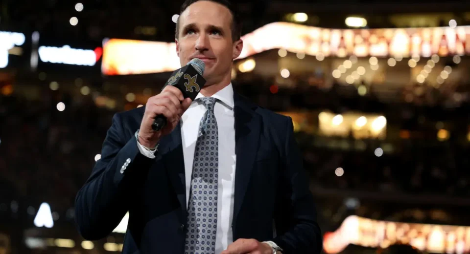 Drew Brees Makes His NBC Debut, Internet Amazed by His New Hair